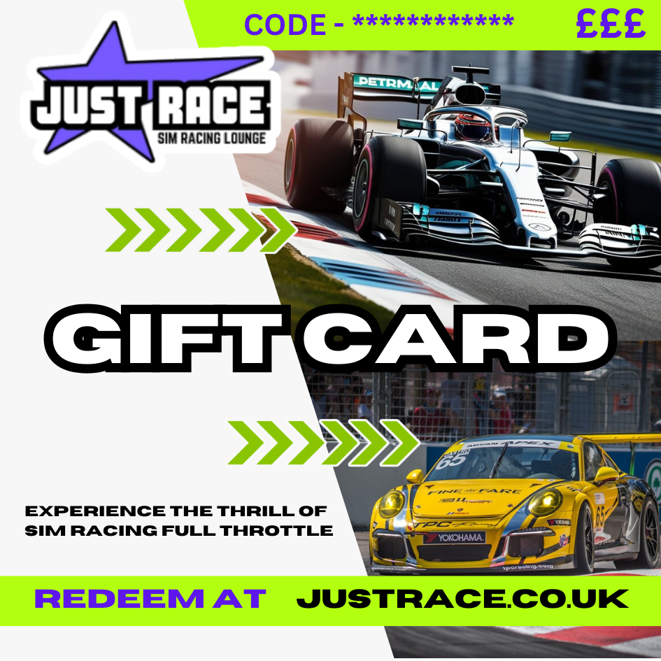 JUST RACE GIFT CARD - FROM £10