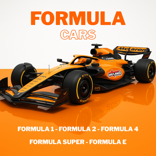 3)    FORMULA CARS