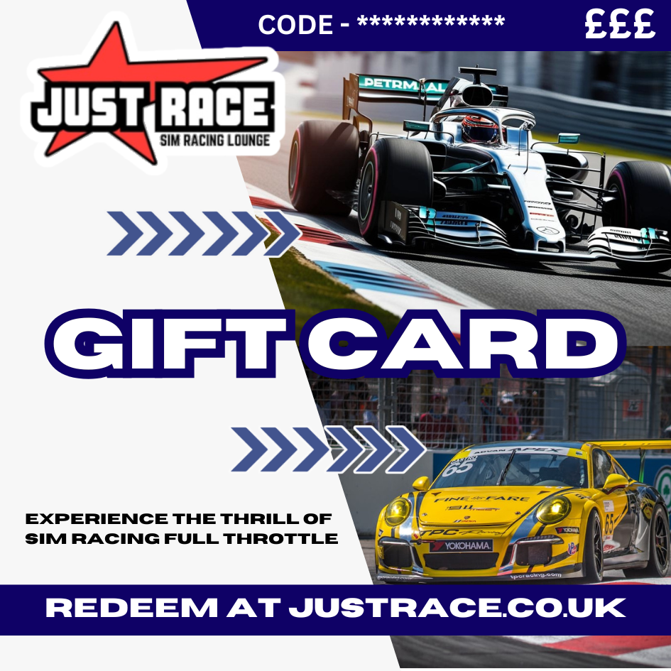 JUST RACE GIFT CARD - FROM £10
