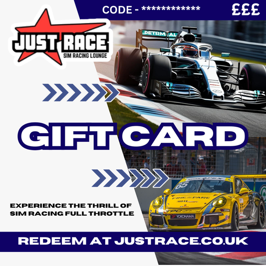 JUST RACE GIFT CARD - FROM £10